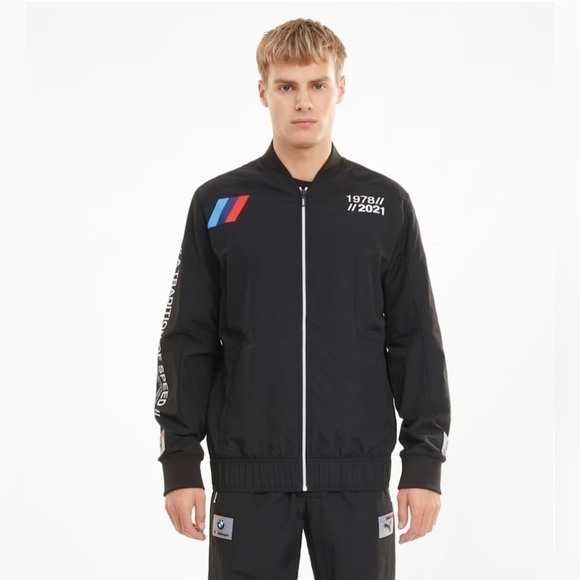 Puma BMW M Motorsport Street Men's Woven Jacket size small - Picture 1 of 7
